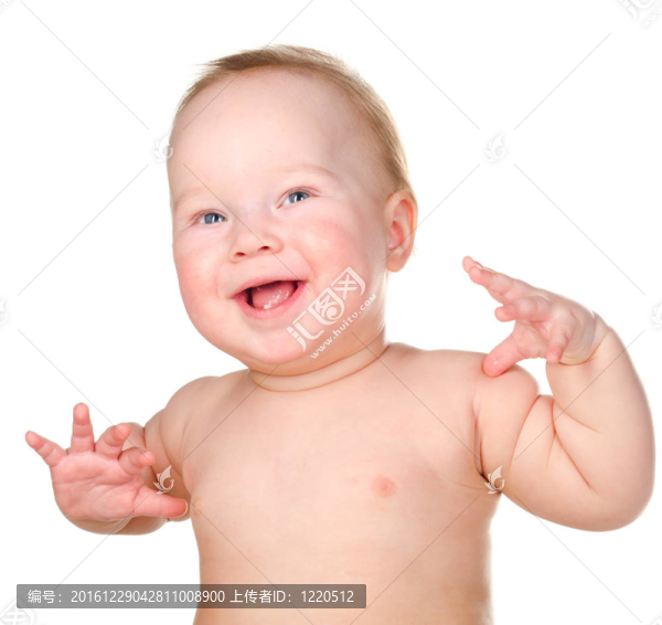 嬰兒的微笑
