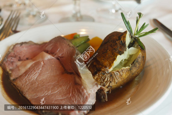 烤土豆肋骨