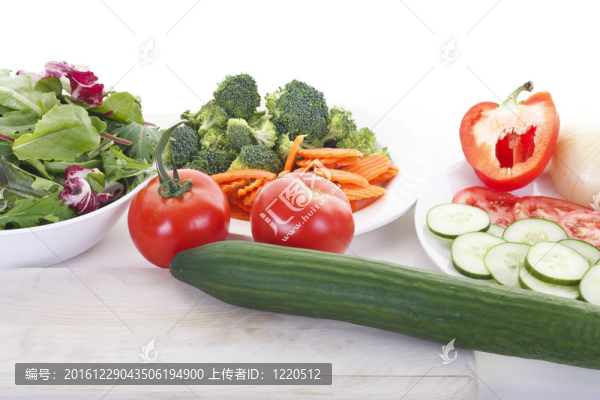 切全蔬菜沙拉