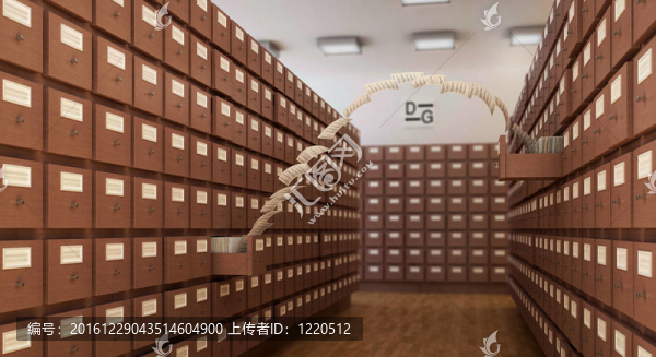 圖書館書架飛頁3D,CG