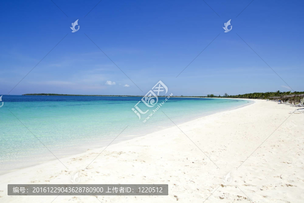 圣瑪麗亞島的海灘。古巴