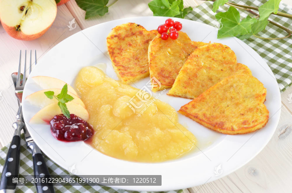 心形馬鈴薯煎餅