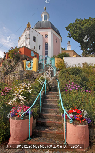 建筑在Portmeirion
