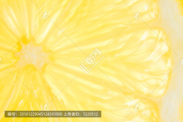 檸檬片的背景