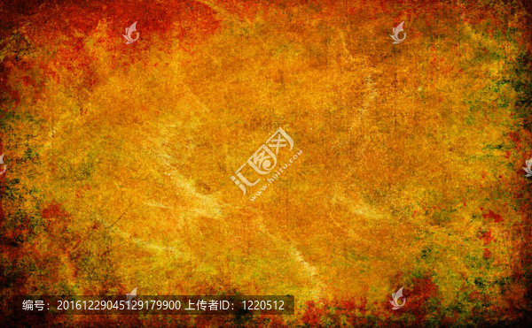 黃摘要Grunge紋理背景