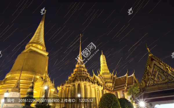 煙花在Wat,Phra,Kaeo（泰國(guó)皇家宮殿）