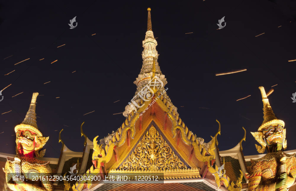 煙花在Wat,Phra,Kaeo（泰國皇家宮殿）