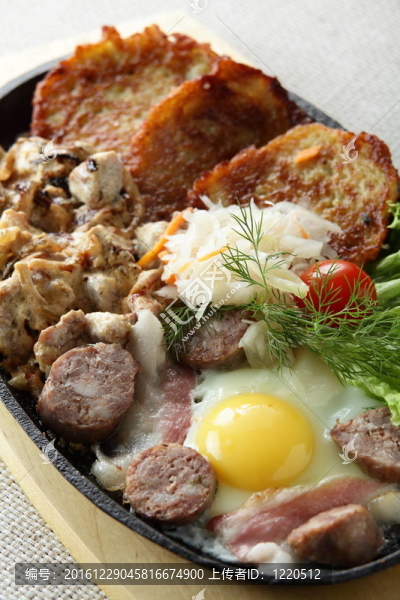 肉和雞蛋