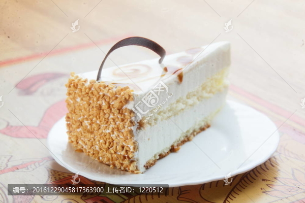 木材背景的甜點(diǎn)沙漠