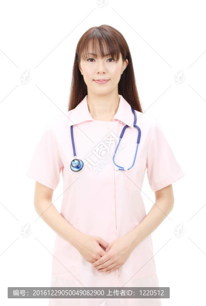 亞洲青年女護士