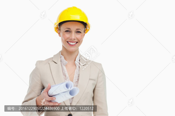 一位女性建筑師的畫像