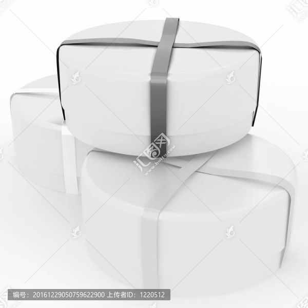 白色背景上帶有蝴蝶結(jié)的禮品盒