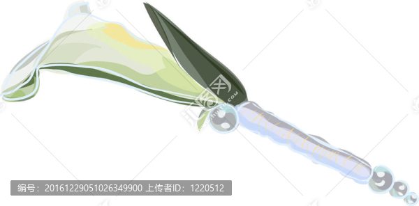 馬蹄蓮和珍珠鈕扣。