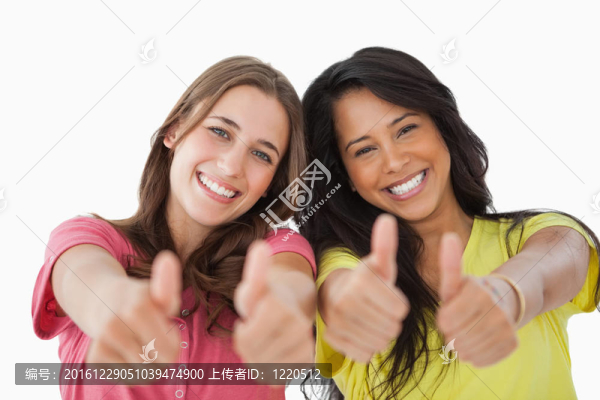 兩位女學(xué)生的畫像