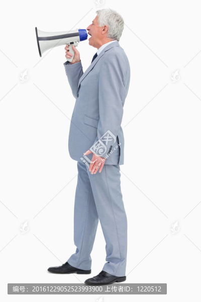 一個商人的呼喊與擴音器簡介
