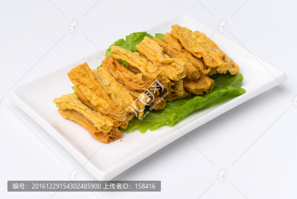 炸腐竹
