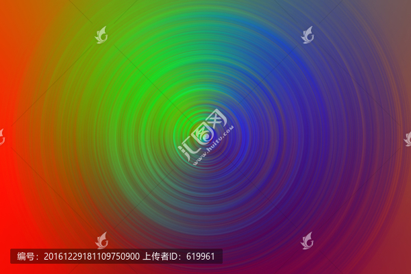 圓圈彩色底紋