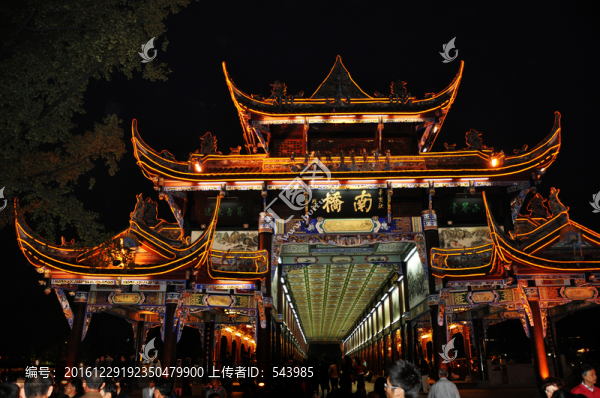 都江堰夜景