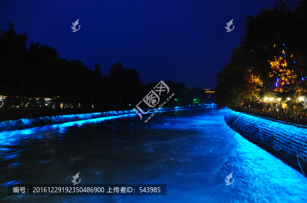 都江堰夜景