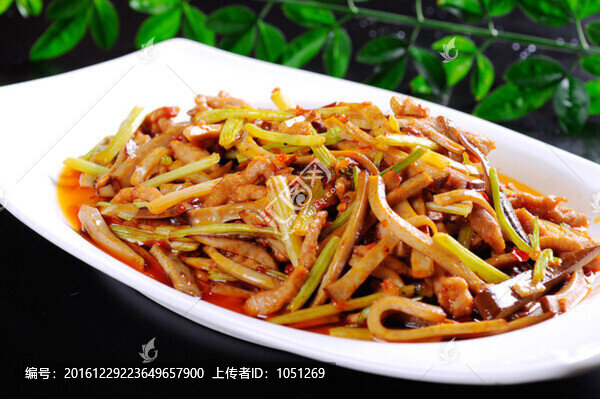 蛋干家常肉絲