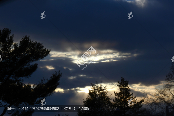夢幻的夜空