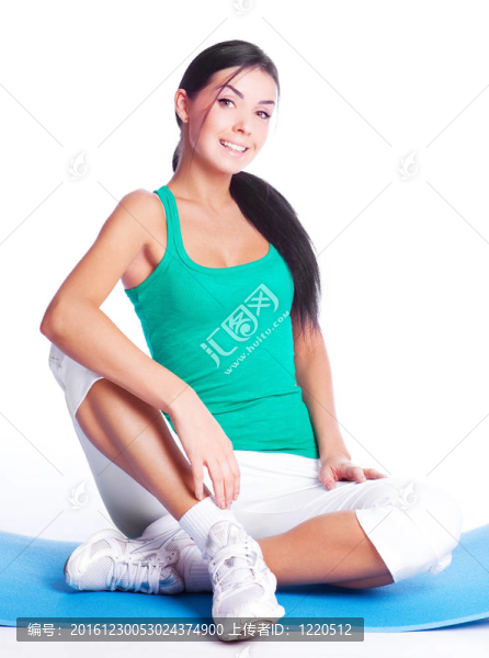 運(yùn)動(dòng)的女人