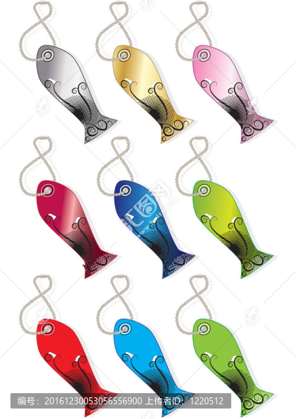 標(biāo)簽的魚