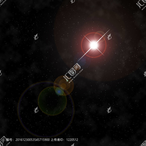 夜空明亮的星星