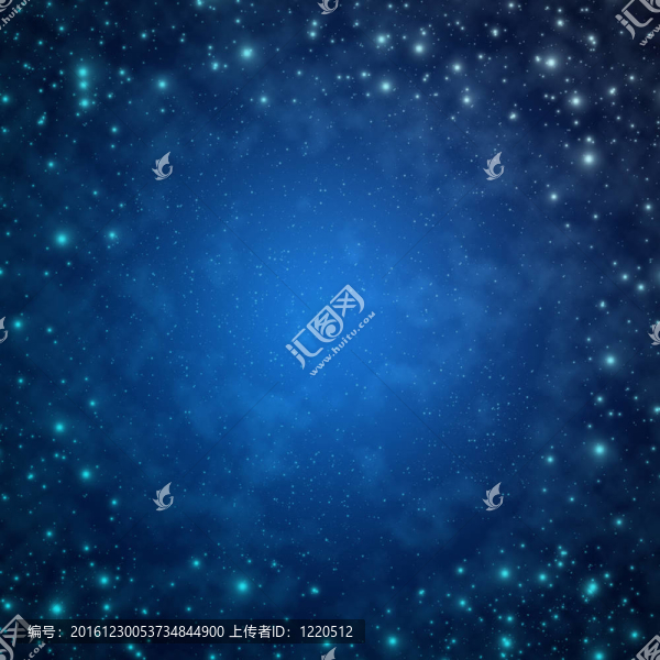 夜空中的星星
