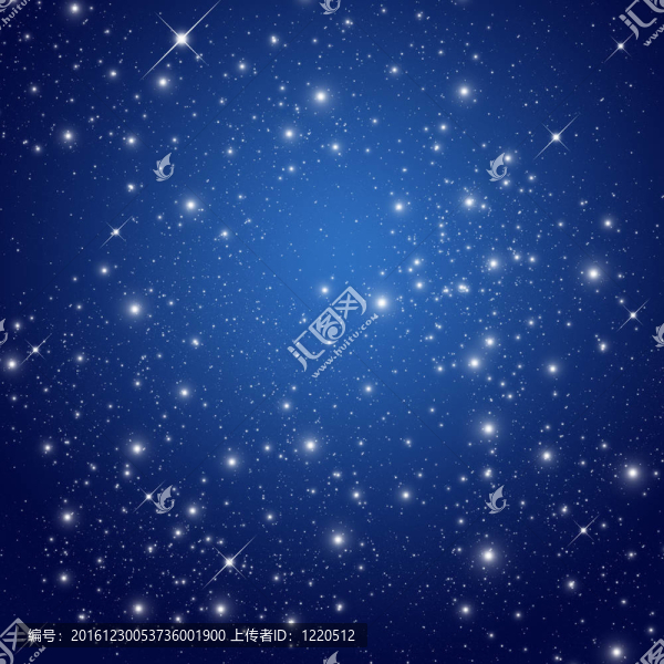 夜空中的星星