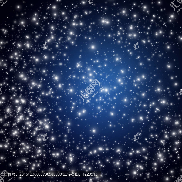 夜空中的星星