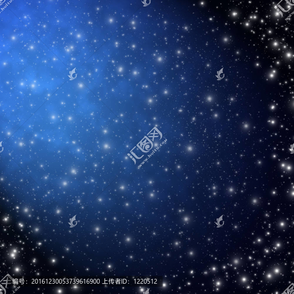 夜空中的星星