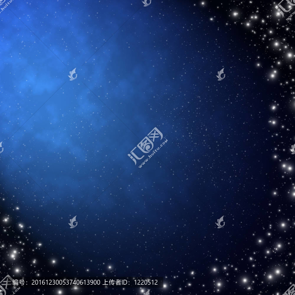 夜空中的星星