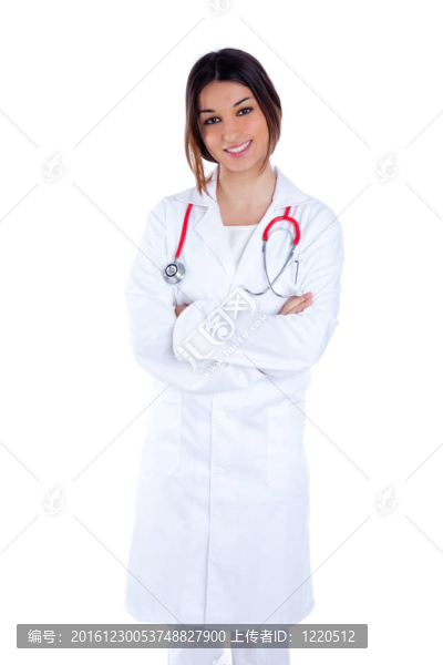 亞洲印度人自信女醫(yī)生微笑
