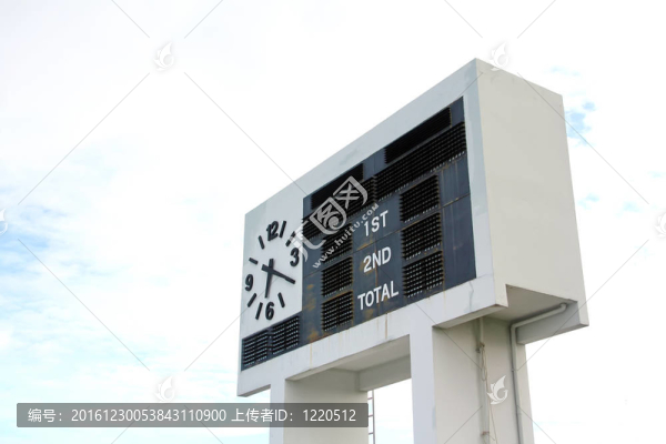 記分板