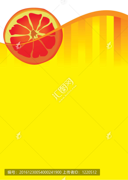 橙汁的背景