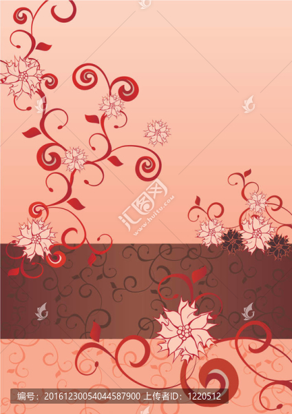 紅色的華麗的花朵