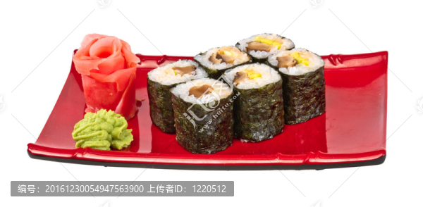 粟實蘑菇卷