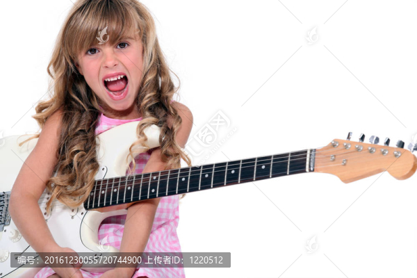 女孩的吉他
