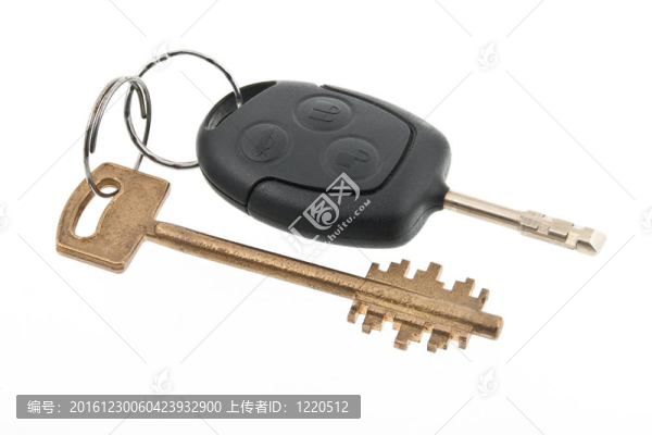來(lái)自房子和汽車的鑰匙。