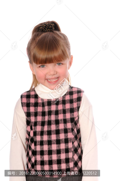微笑的女孩