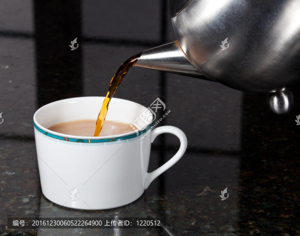 不銹鋼茶壺倒茶