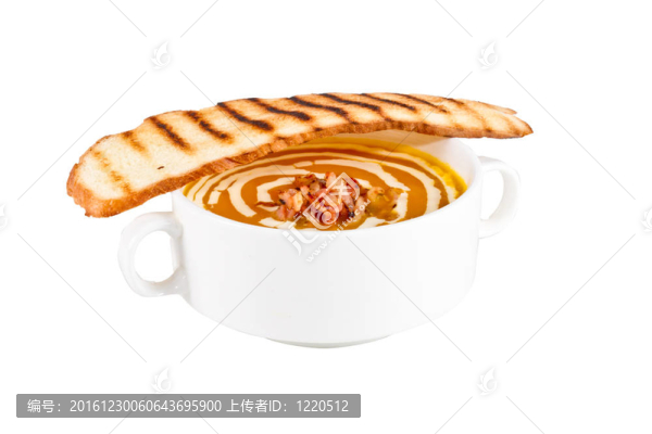 培根培根南瓜湯
