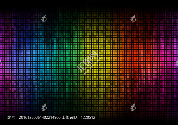 均衡器數(shù)字彩色顯示