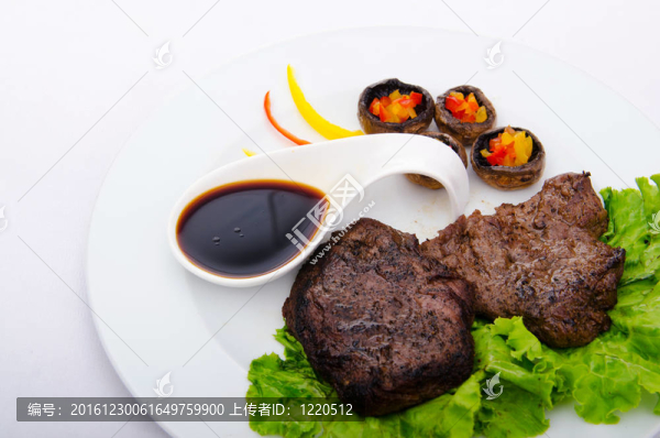 牛排做得很好