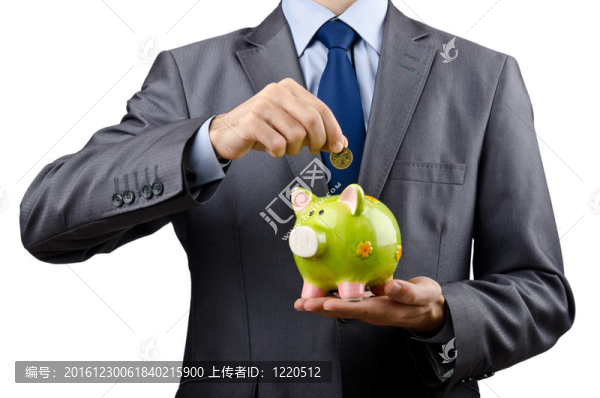 在存錢(qián)罐存錢(qián)的人