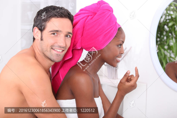 夫婦使用浴室