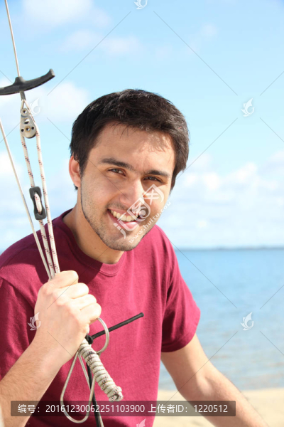 暑假中的年輕人
