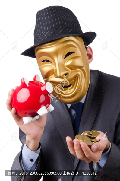 男子撲滿白