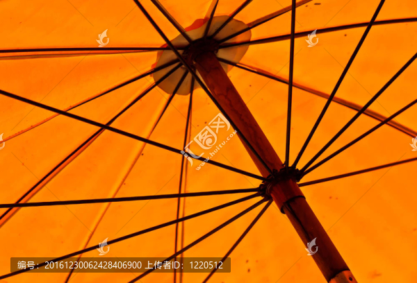黃色的雨傘